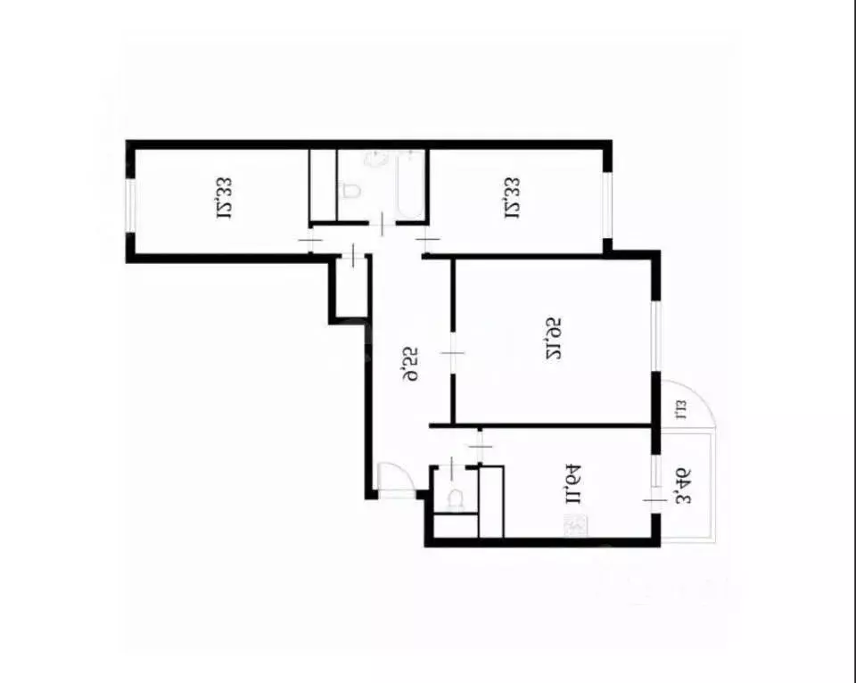 3-к кв. Московская область, Химки Совхозная ул., 29 (81.4 м) - Фото 2