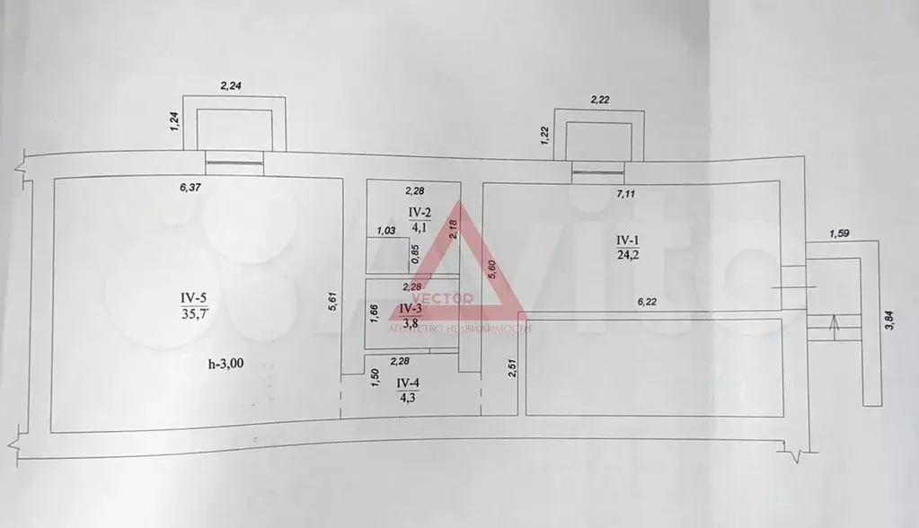 Услуги, офис в центре, 72кв.м - Фото 0
