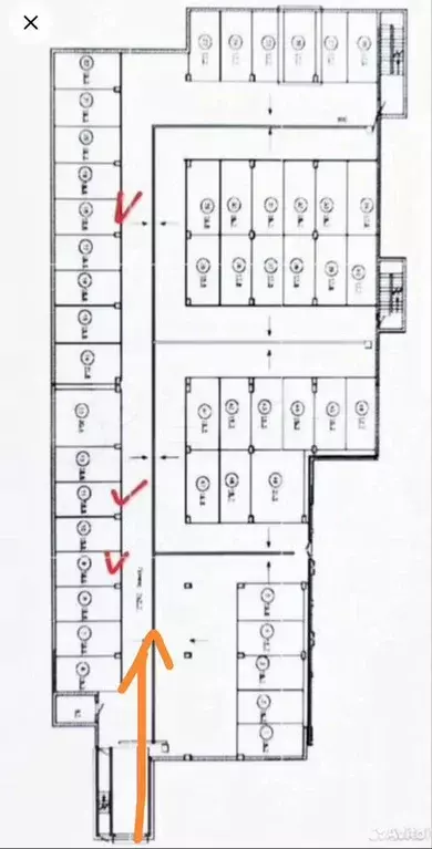 Машиноместо, 19 м - Фото 1