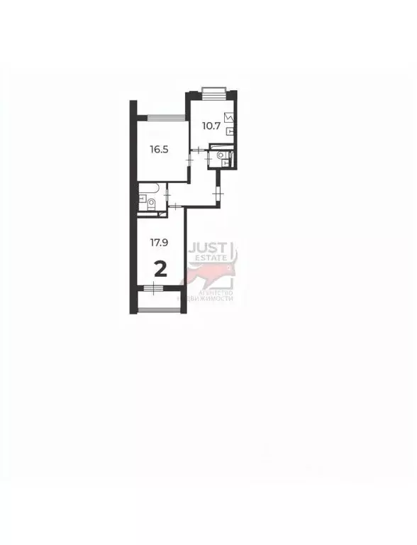 2-к кв. Москва Михалковская ул., 48к4 (60.3 м) - Фото 2