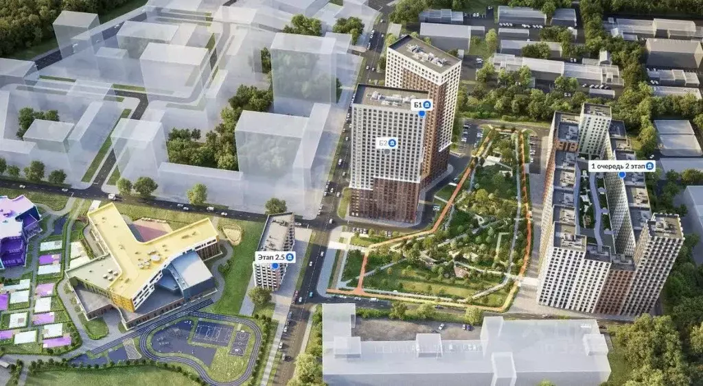 Студия Москва Ильменский проезд, 4к1 (22.8 м) - Фото 1