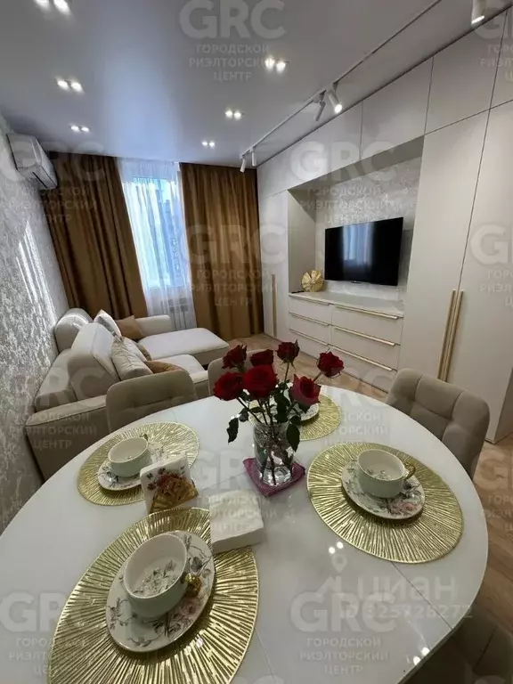 2-к кв. Краснодарский край, Сочи Завокзальный мкр, пер. Трунова (48.0 ... - Фото 1