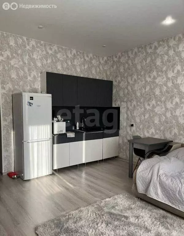 Квартира-студия: деревня Кисловка, микрорайон Северный, улица Марины ... - Фото 1