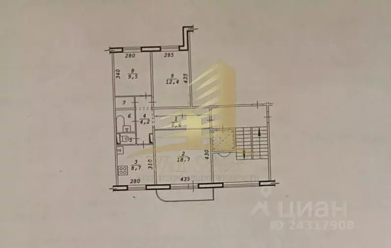 3-к кв. Новосибирская область, Новосибирск ул. 9-й Гвардейской ... - Фото 1