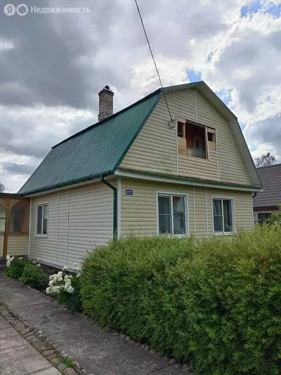 Дом в Гдовский район, Добручинская волость, СНТ Дачное (100 м) - Фото 0