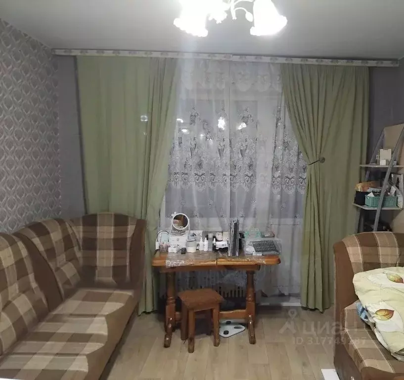1-к кв. Тамбовская область, Тамбов Базарная ул., 115 (37.6 м) - Фото 0