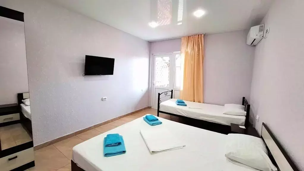 Комната Крым, Феодосия ул. Песчаная, 1А (18.0 м) - Фото 1