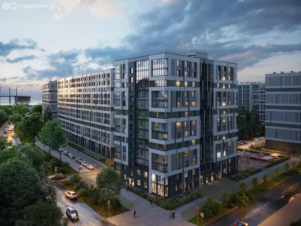 Квартира-студия: Санкт-Петербург, бульвар Головнина, 4 (22.8 м) - Фото 2