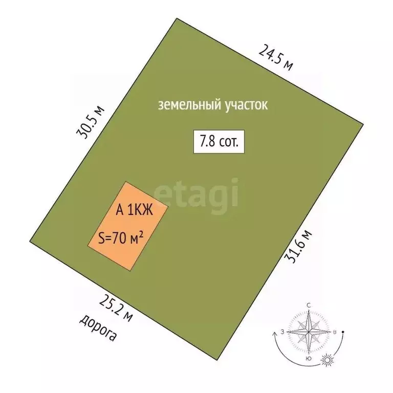 Дом в Тюменская область, Тюмень Автоприбор-2 СНТ, ул. Центральная (70 ... - Фото 0