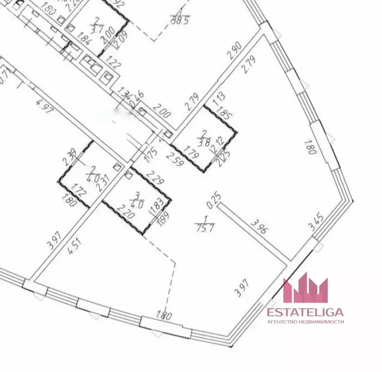 3-комнатная квартира: Москва, улица Лобачевского, 120к1 (83.5 м) - Фото 1