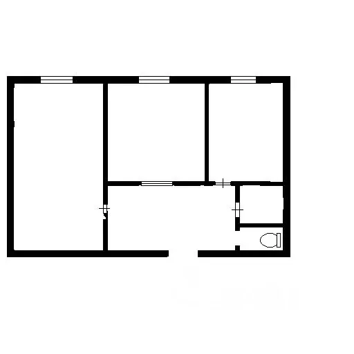 2-к кв. Москва Кудринская пл., 1 (52.0 м) - Фото 2
