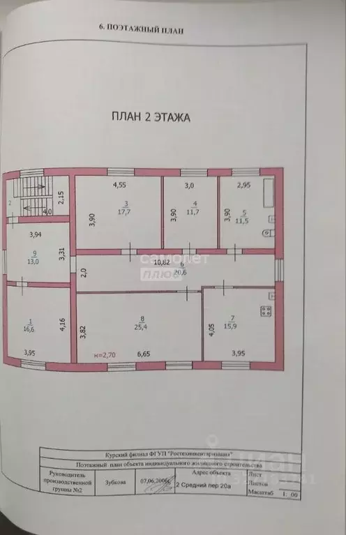 Дом в Курская область, Курск пер. 2-й Средний, 20 (287 м) - Фото 2