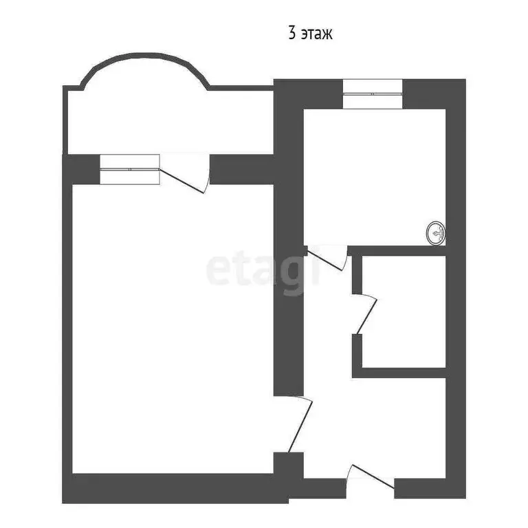 3-комнатная квартира: Улан-Удэ, улица Пугачёва, 57 (74.5 м) - Фото 1