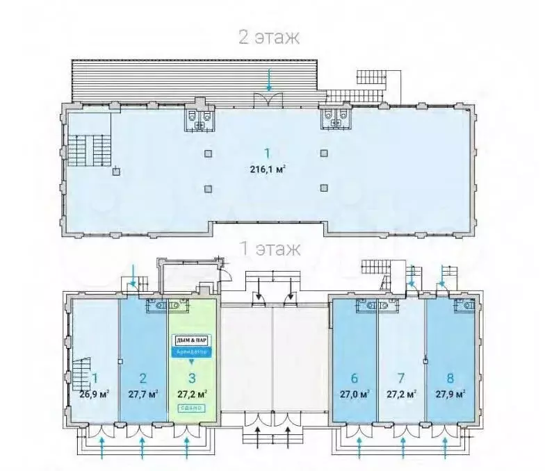 Продажа помещения свободного назначения 243 м2 - Фото 1