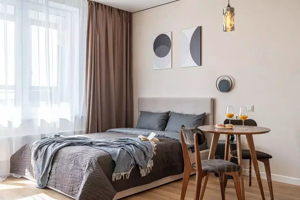 Студия Татарстан, Казань ул. Родины, 26А (32.0 м) - Фото 1