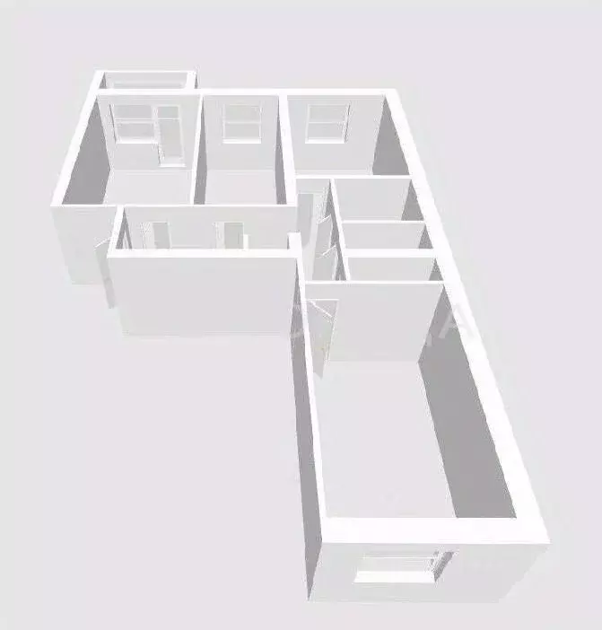 3-к кв. Томская область, Томск просп. Фрунзе, 119Е (74.0 м) - Фото 2