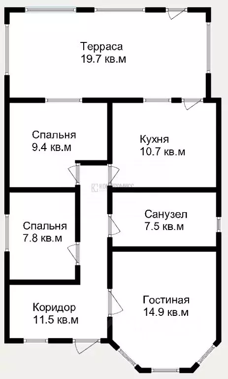 Дом в Краснодарский край, Северский район, Ильское городское ... - Фото 1
