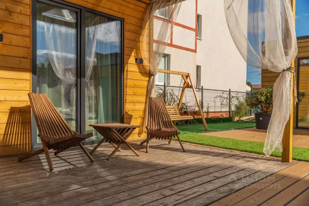 Дом в Калининградская область, Янтарный пгт ул. Балебина, 29 (21 м) - Фото 1