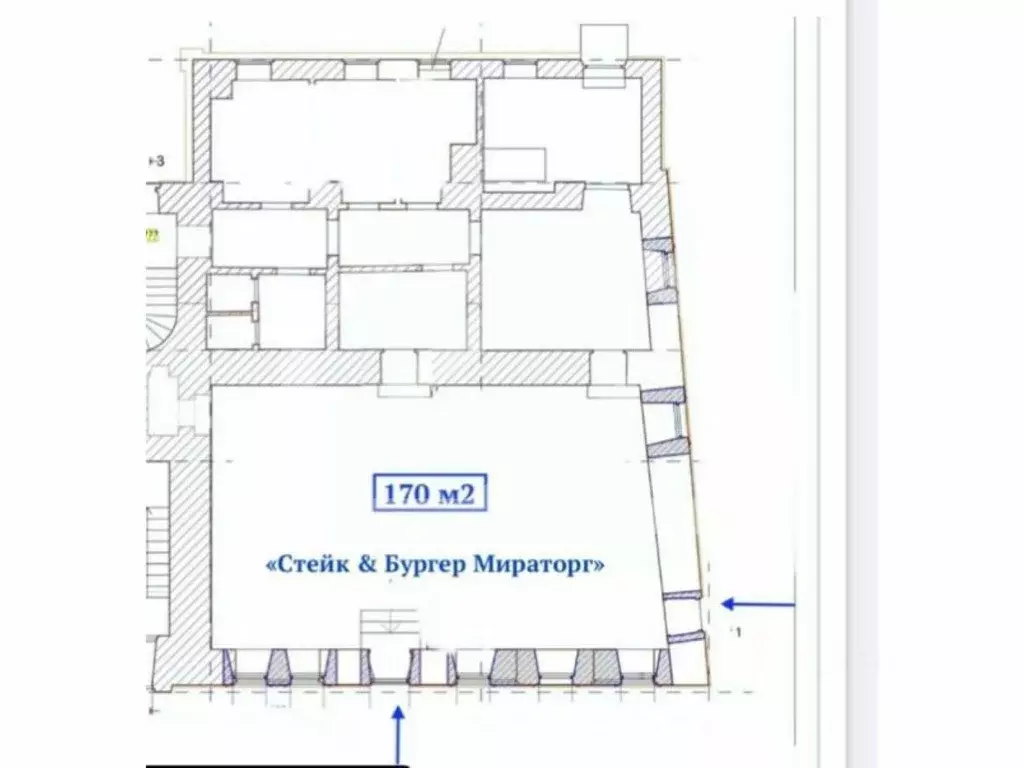 Помещение свободного назначения в Москва Бауманская ул., 44С1 (170 м) - Фото 2