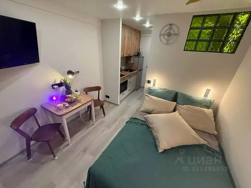 Студия Краснодарский край, Сочи ул. Тимирязева, 8 (15.0 м) - Фото 0