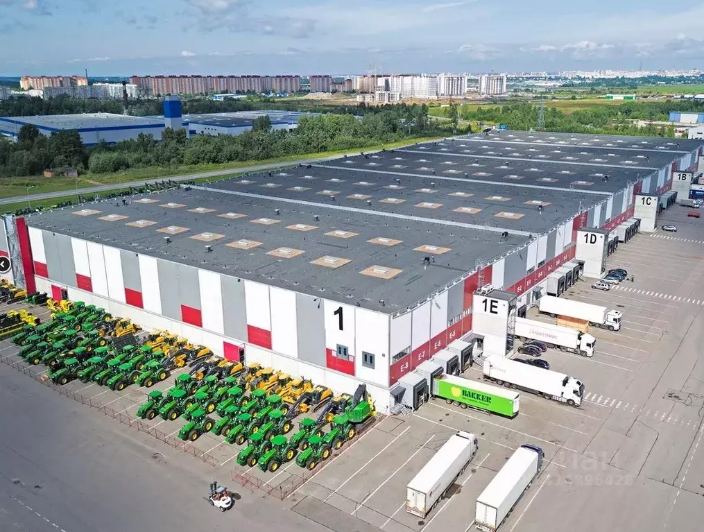 Склад в Ленинградская область, Ломоносовский район, Виллозское ... - Фото 1