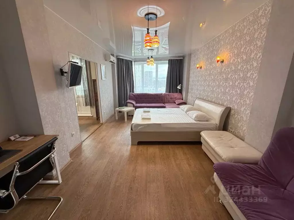 1-к кв. Кемеровская область, Новокузнецк просп. Н.С. Ермакова, 24 ... - Фото 1