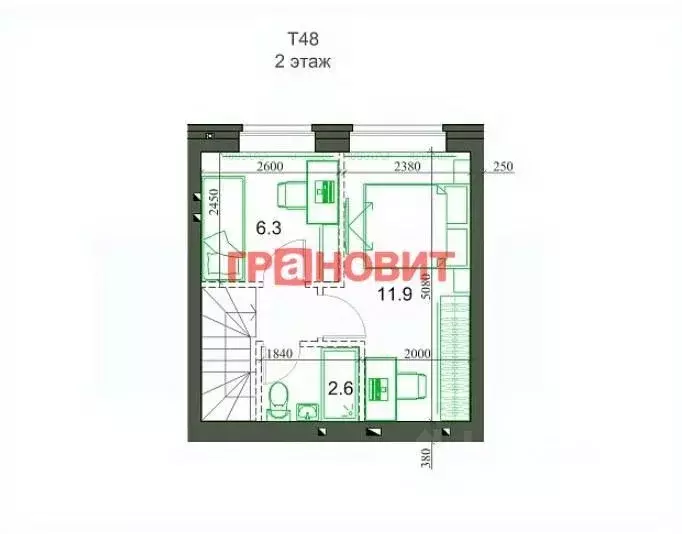 Таунхаус в Новосибирская область, Новосибирский район, Станционный ... - Фото 1