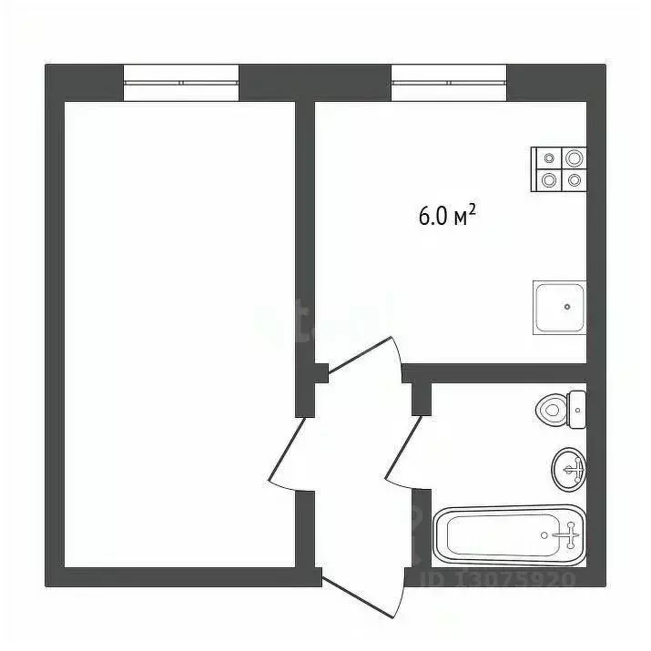 1-к кв. Ярославская область, Тутаев Советская ул., 17 (22.0 м) - Фото 2