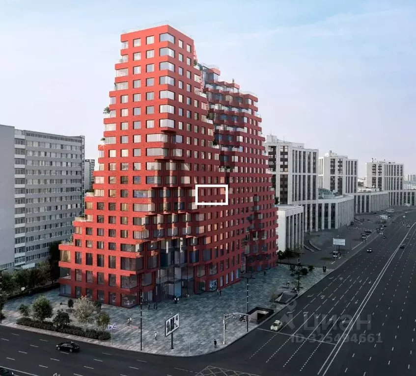 Студия Москва просп. Академика Сахарова, 7 (40.0 м) - Фото 1