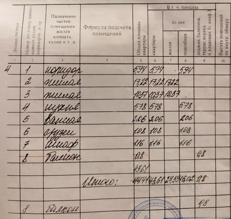 2-к кв. Белгородская область, Белгород ул. Костюкова, 17 (44.0 м) - Фото 1