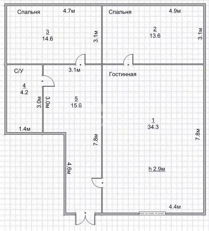 Дом в Дагестан, Дербент ул. Сальмана, 49 (97 м) - Фото 2