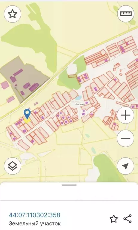 Участок в Костромская область, Костромской район, Середняковское ... - Фото 2