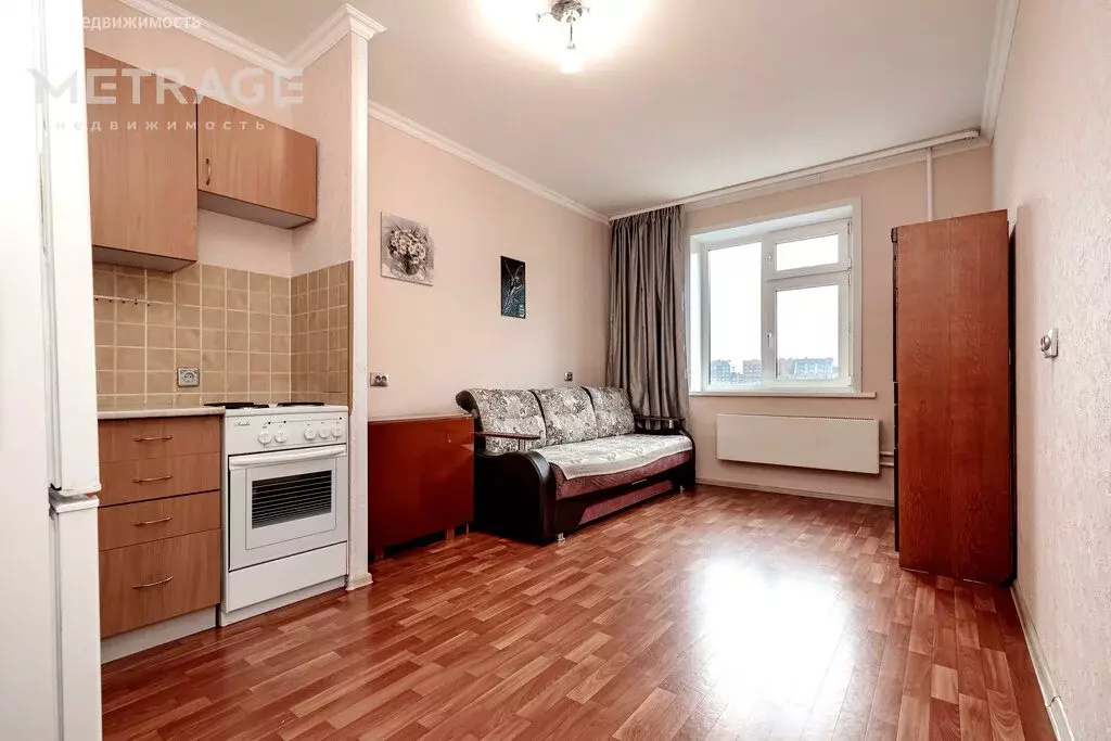 Квартира-студия: Новосибирск, улица Тюленина, 21 (20.8 м) - Фото 0