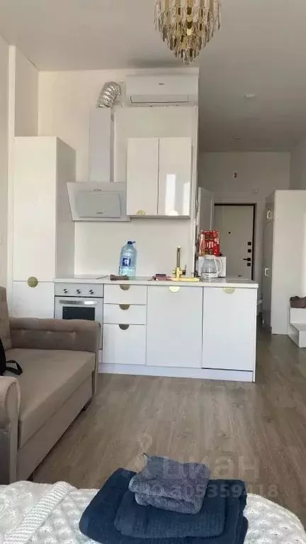 Студия Калининградская область, Зеленоградск ул. Гагарина, 87 (30.0 м) - Фото 1