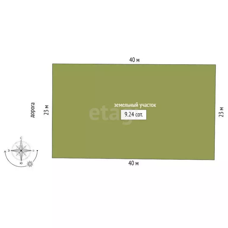 Участок в Заводоуковск, улица Веденея Архипова (9.24 м) - Фото 1