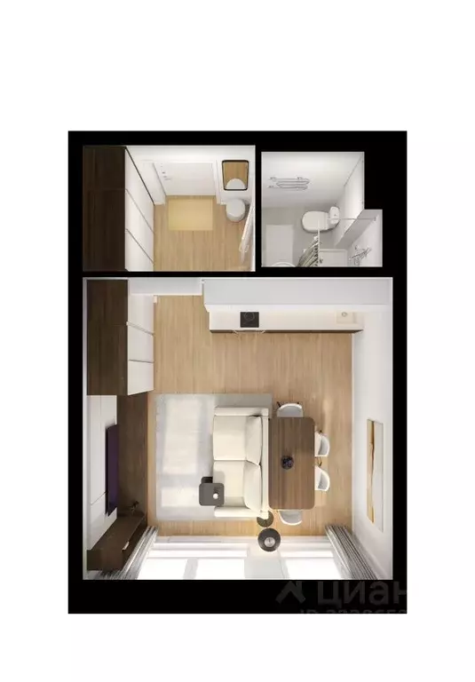 Студия Ленинградская область, Всеволожский район, Заневское городское ... - Фото 2