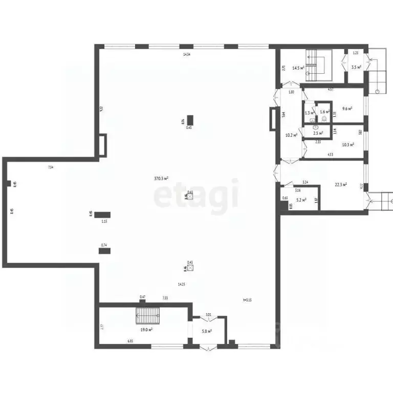 Помещение свободного назначения в Забайкальский край, Чита ул. ... - Фото 2