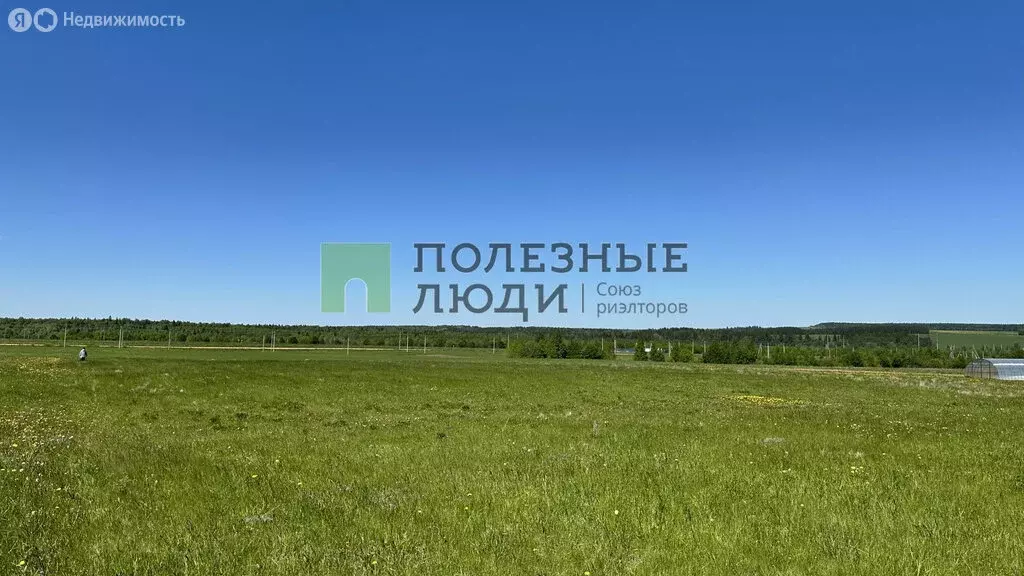 Участок в село Юськи, Западная улица (35 м) - Фото 1