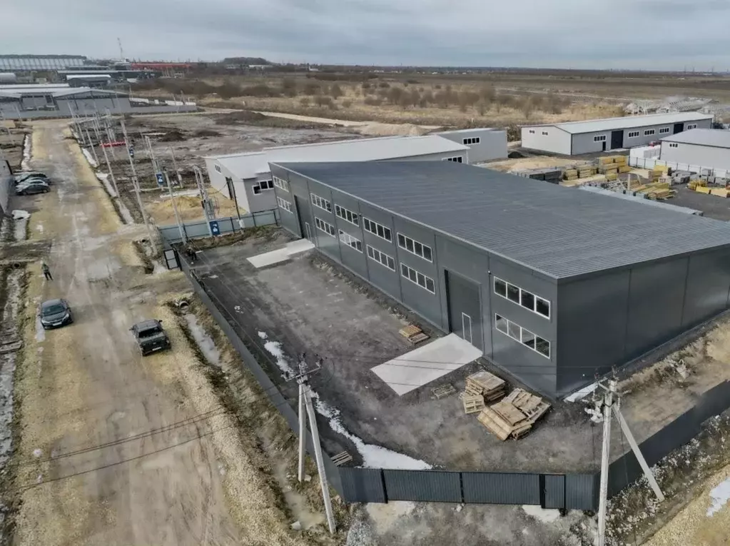 Склад в Ленинградская область, Тосненский район, Тельмановское ... - Фото 1