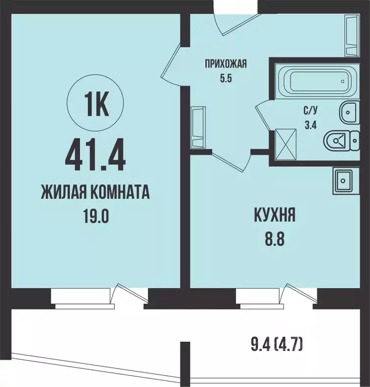 1-к кв. Новосибирская область, Новосибирск Династия жилой комплекс, ... - Фото 0