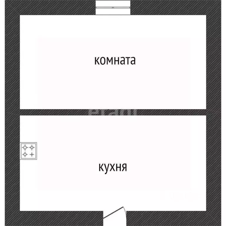1-к кв. Курганская область, Курган ул. Коли Мяготина, 44 (17.4 м) - Фото 1