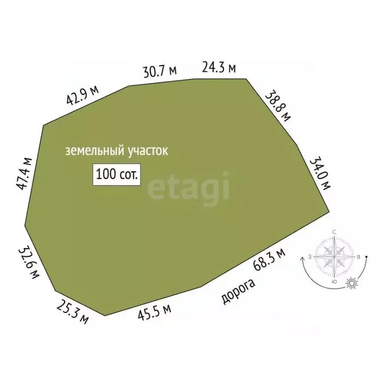 Участок в Крым, Кировский район, Старый Крым городское поселение ул. ... - Фото 2