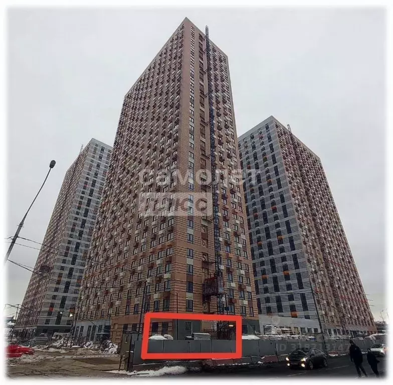 Торговая площадь в Москва Амурский парк жилой комплекс, 1.5 (97 м) - Фото 0