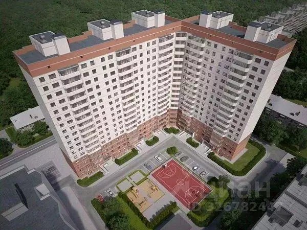 Квартира, 2 комнаты, 60.7 м - Фото 1