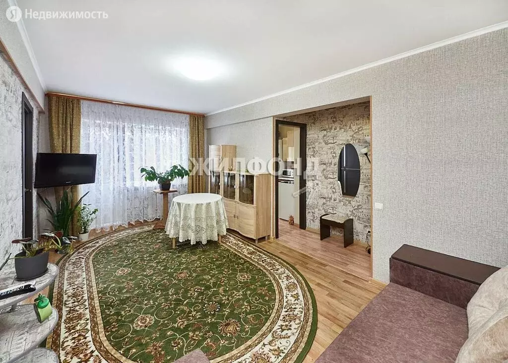 2-комнатная квартира: Новосибирск, улица Достоевского, 3 (46 м) - Фото 1
