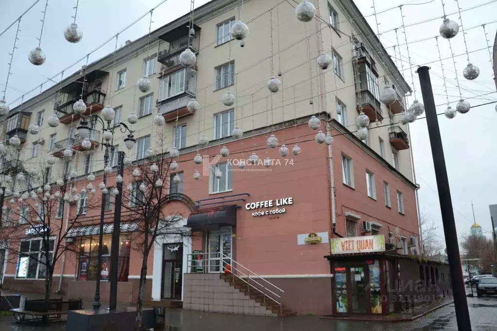 2-к кв. Челябинская область, Челябинск ул. Кирова, 86 (56.4 м) - Фото 1