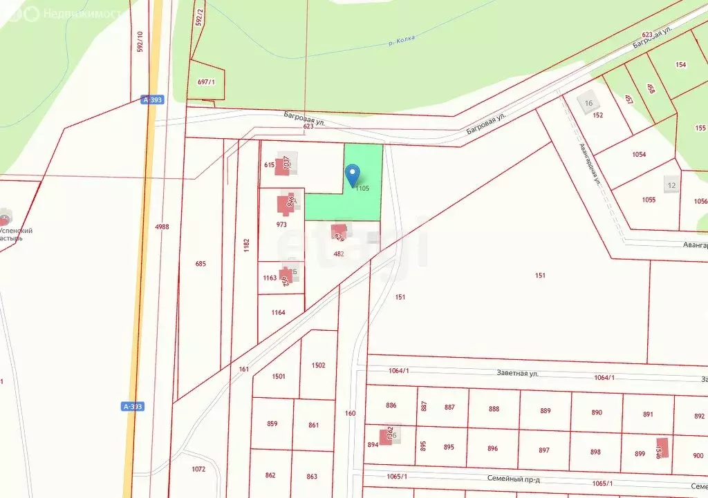 Участок в Березняки, Автодорожная улица (17.5 м) - Фото 2