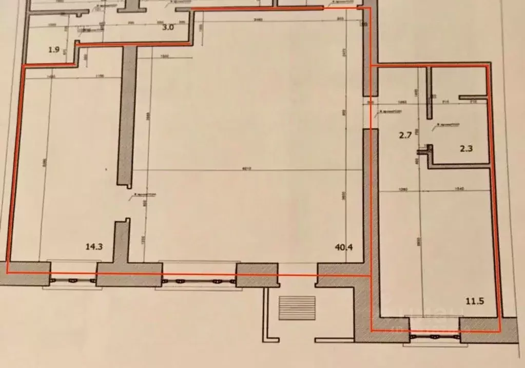 Помещение свободного назначения в Самарская область, Самара просп. ... - Фото 2