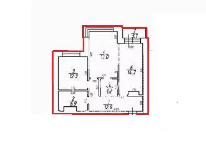 2-к кв. Иркутская область, Иркутск ул. Карла Либкнехта, 114 (70.4 м) - Фото 2