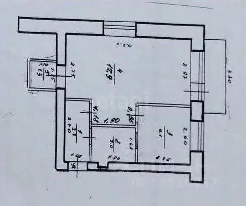 1-к кв. Башкортостан, Салават ул. Гагарина, 10 (31.1 м) - Фото 2
